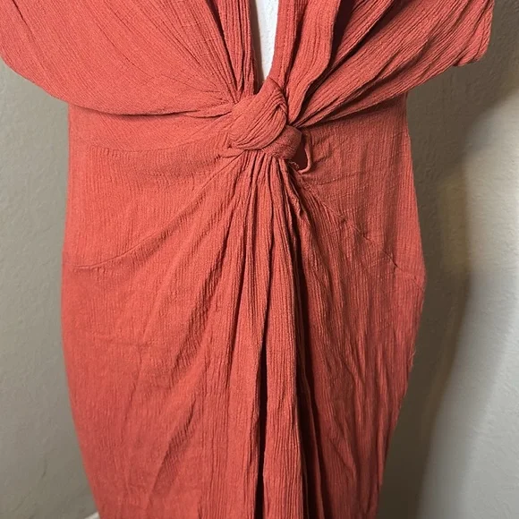 Coral Dress/Cover Up Size Large by Cotton Candy LA - Picture 4 of 4